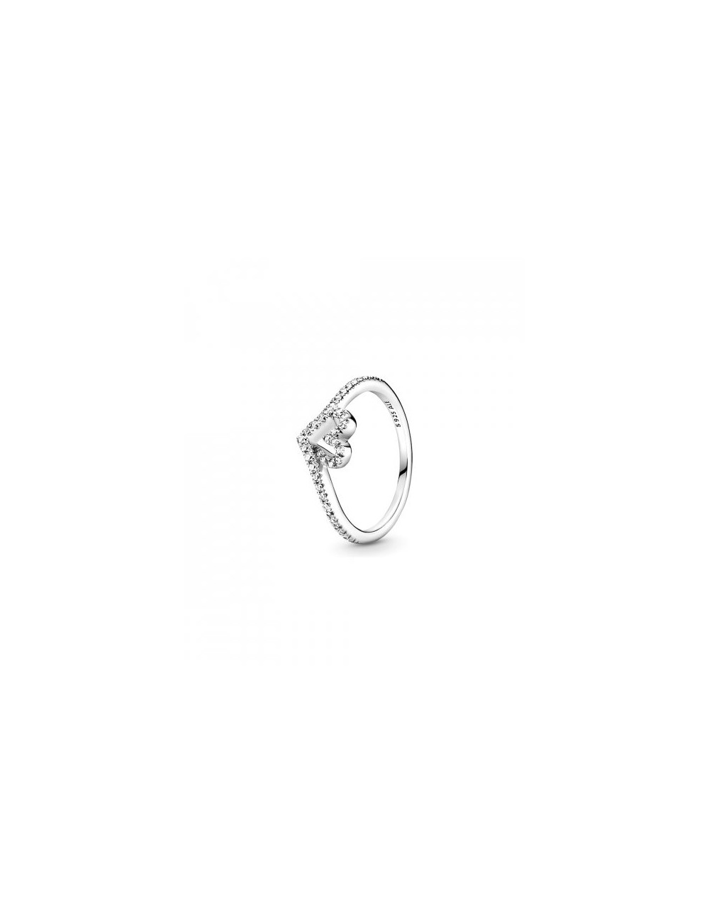 ANEL SPARKLING WISHBONE HEART PANDORA