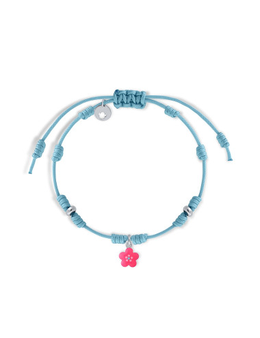 Pulseira La Petra macramé Flor
