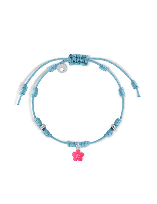 Pulseira La Petra macramé Flor