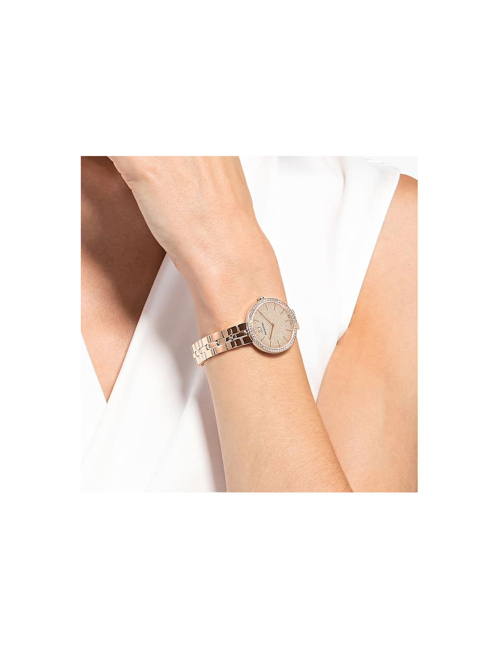 Relógio Cosmopolitan Peach Swarovski