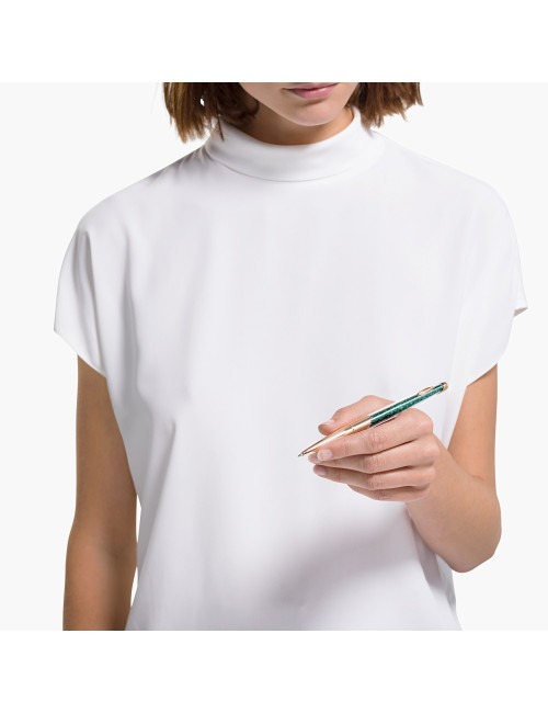 ESFEROGRÁFICA CRYSTALLINE VERDE SWAROVSKI