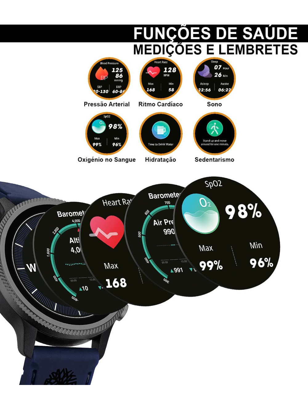 Smartwatch Trail Force Timberland