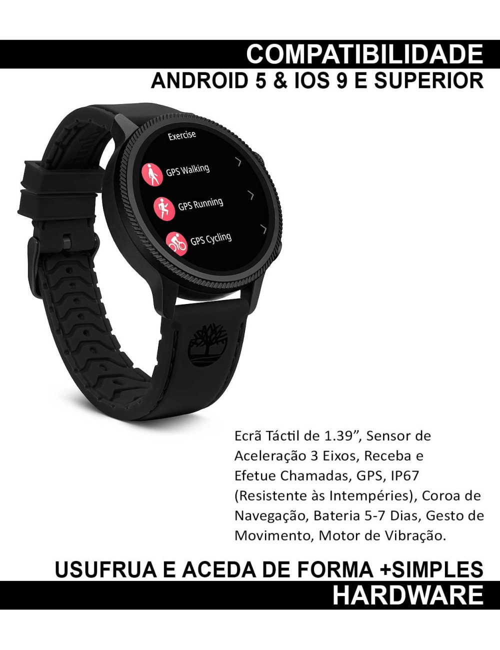 Smartwatch Trail Force Timberland