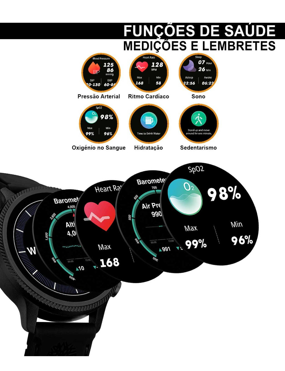 Smartwatch Trail Force Timberland