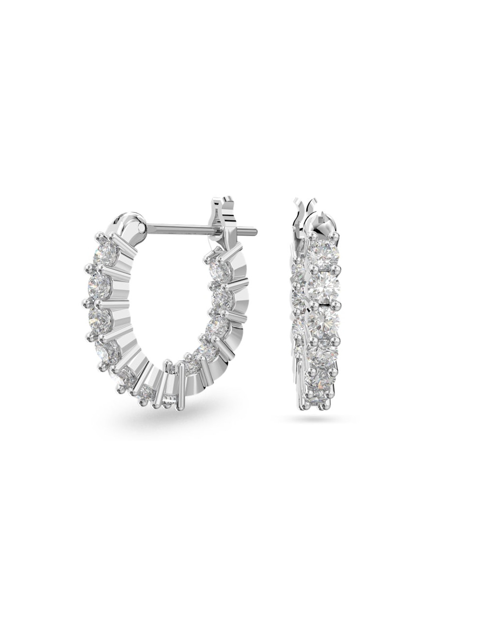 BRINCOS VITTORE MINI HOOP SWAROVSKI