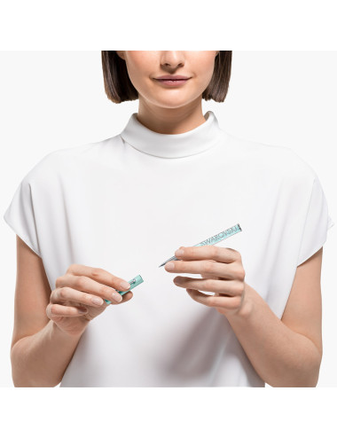 ESFEROGRÁFICA CRYSTALLINE GREEN SWAROVSKI